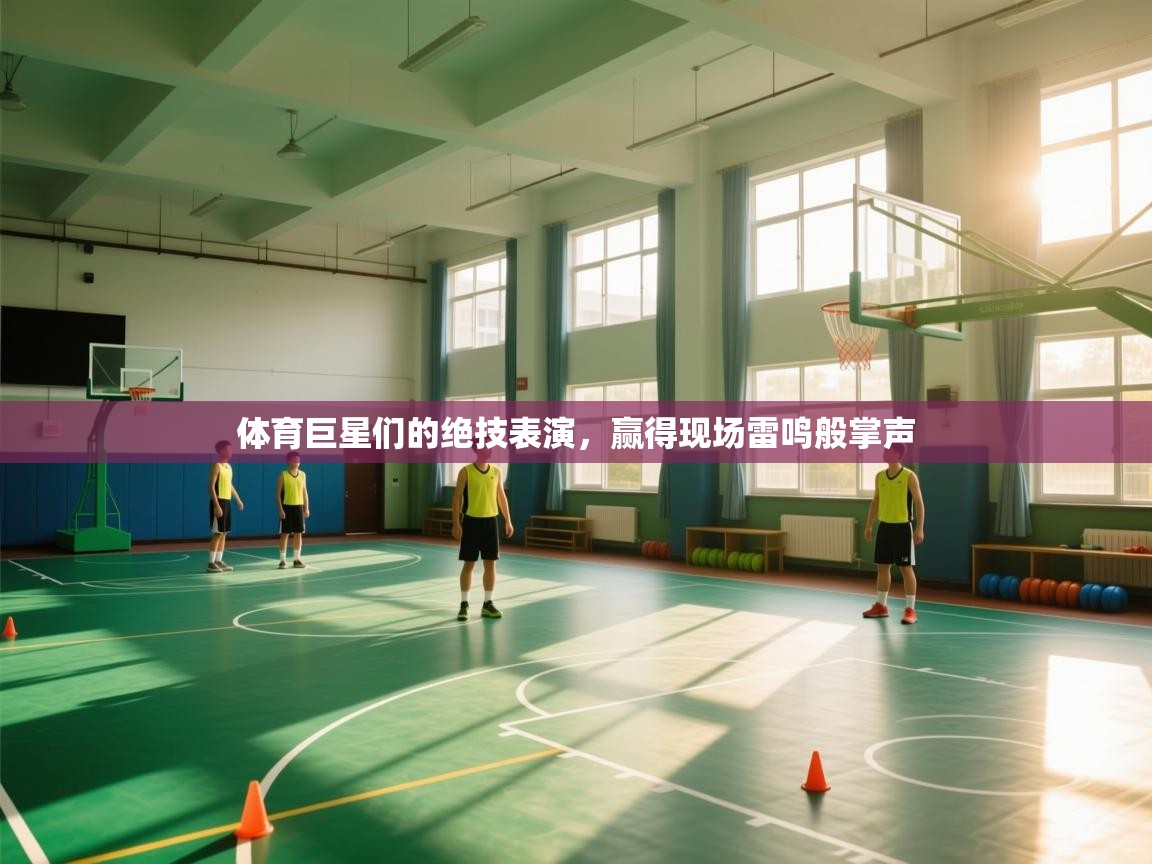 体育巨星们的绝技表演，赢得现场雷鸣般掌声